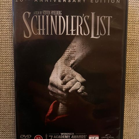 Schindler’s List (DVD)