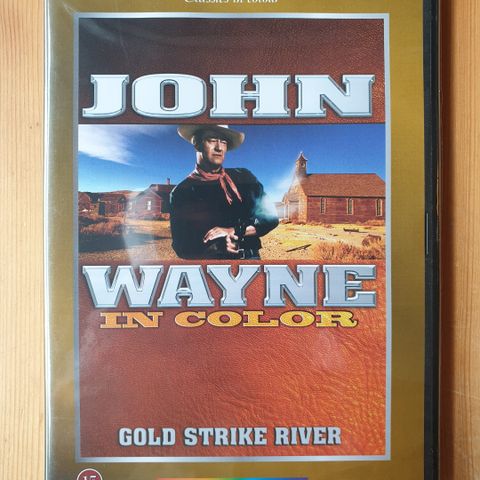 John Wayne in color - Gold strike river *NY*