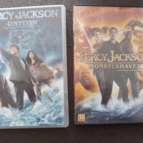 PERCY JACKSON - Lyntyven og Monsterhavet - DVD