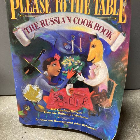 Please to the table - The Russian cookbook kokebok på engelsk