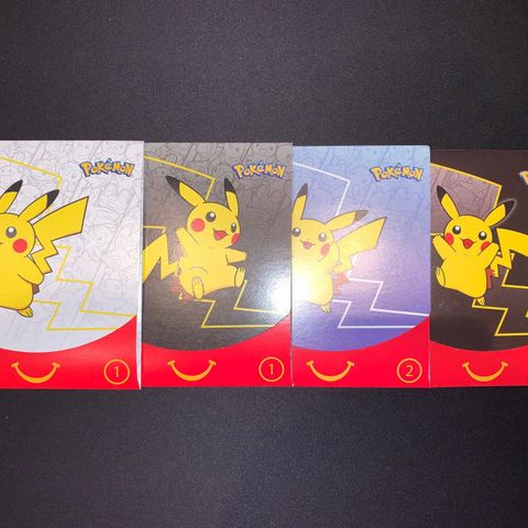 Pokemon McDonalds Boosters - 25th Anniversary (KUN FÅ IGJEN)