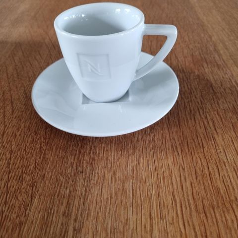 Nespresso kopper, cappuccino og espresso