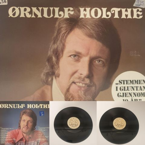 VINTAGE/RETRO LP-VINYL "ØRNULF HOLTHE/KJÆRLIGHETSBREV TIL DEG 1976"