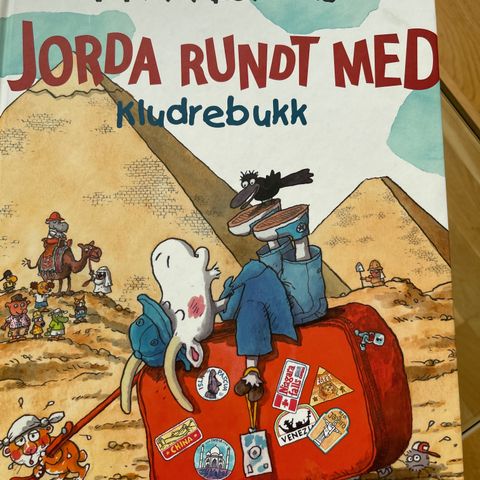 Jorda rundt med kludrebukk- barnebok