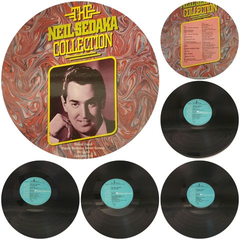 VINTAGE/RETRO LP-VINYL DOBBEL "THE NEIL SEDAKA COLLECTION 1959/1961"
