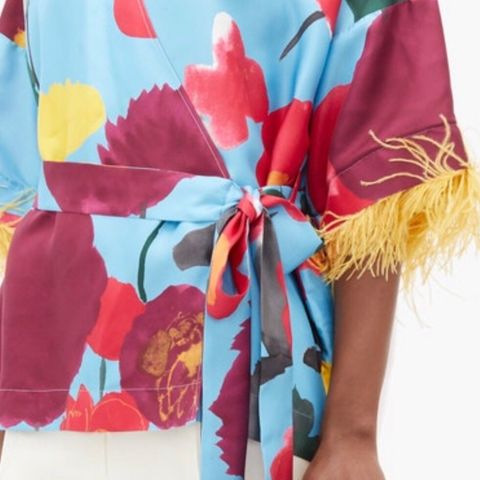 La Double J silketopp kimono