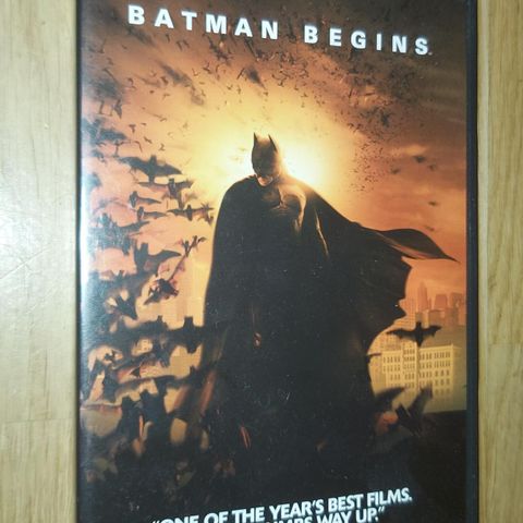 Batman Begins dvd film selges!