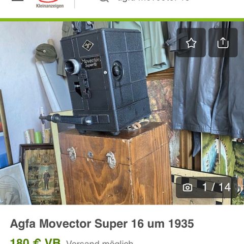Agfa Movector. Super16