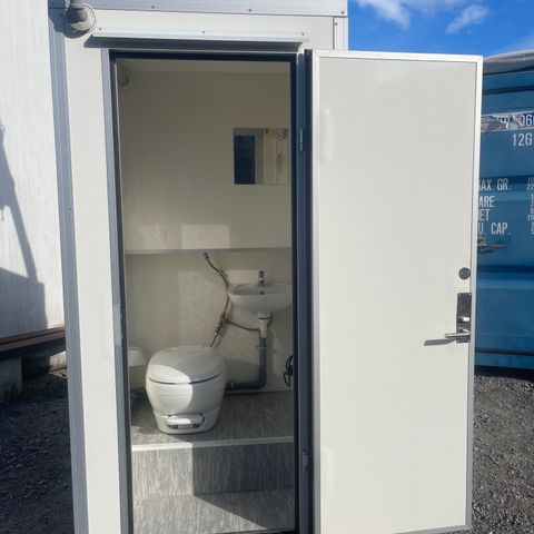 Toalett vogn/toalett kabin - Mobilt toalett vogn - TIL LEIE