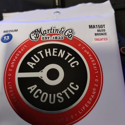 Martin Authentic Acoustic Gitar strenger