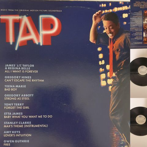 VINTAGE/RETRO LP-VINYL "TAP/MUSIC FROM THE ORIGINAL MOTION PICTURE SOUNDTRACK"