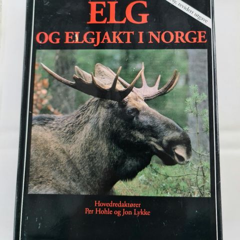 ELG og Elgjakt i Norge Ny revidert utgave +2 avisutklipp