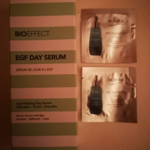 BIOEFFECT EGF DAY SERUM + 2 PRØVER🌺🌿🌸🌿