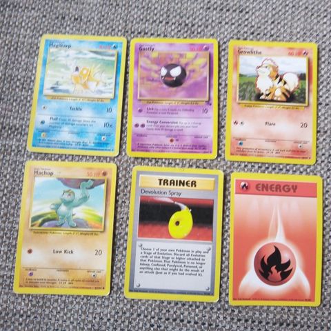 gammel Pokemon samling