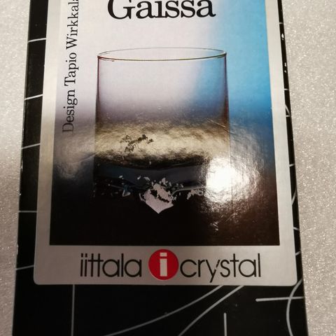 2 glass fra iittala