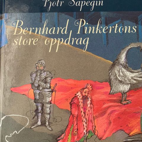 Bernhard pinkertons store oppdrag  Anne Holt og Pjotr Sapegin til salgs.