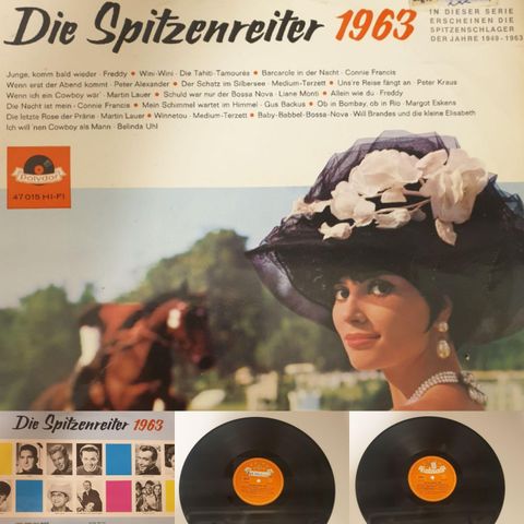 VINTAGE/RETRO LP-VINYL "DIE SPITZENREITER 1963"