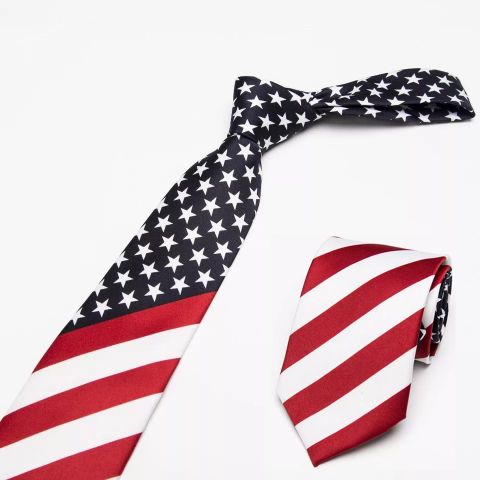 Nye slips i «Stars and Stripes», amerikansk/ USA flagg