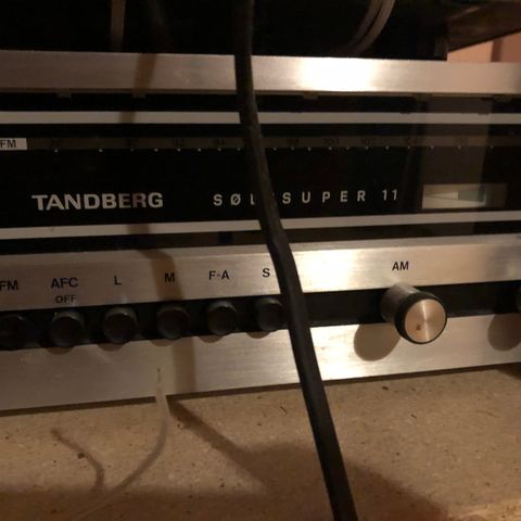 Tandberg Sølvsuper 11 m.m