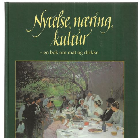 Göran Rusk Nytelse ,næring ,kultur-en bok om mat og drikke  Universitetsforlaget