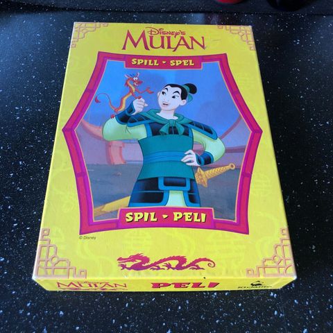 MULAN - Disney Brettspillet fra 1998