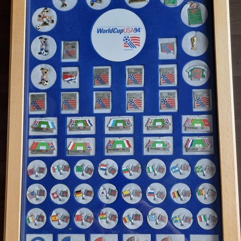 VM USA 1994 pins samling