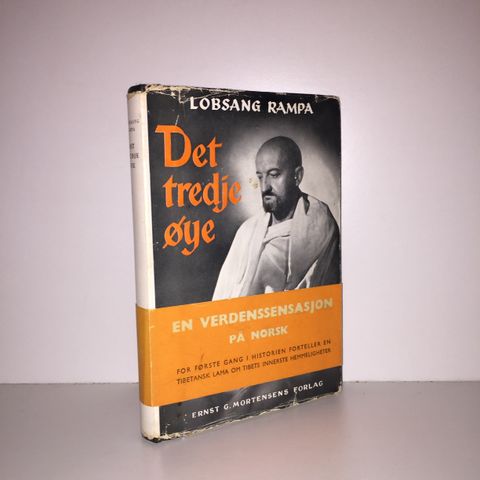 Det tredje øye. En tibetansk lamas selvbiografi - Lobsang Rampa. 1956