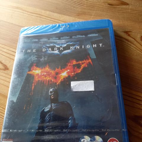 Batman- Dark Knight- Blu-Ray- Forseglet- 2Discs