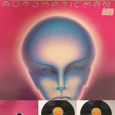 VINTAGE/RETRO LP-VINYL "AUTO MATIC MAN/VISITORS 1977"