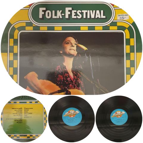 VINTAGE/RETRO LP-VINYL "FOLK - FESTIVAL "