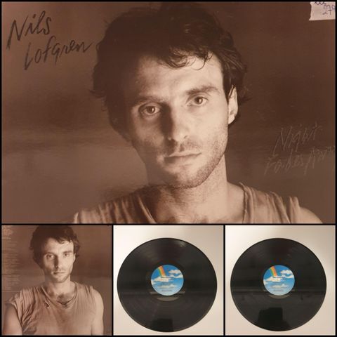 VINTAGE/RETRO LP-VINYL "NILS LOFGREN/NIGHT FADES AWAY 1981"