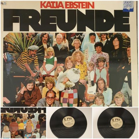 VINTAGE/RETRO LP-VINYL "KATJA EBSTEIN/FREUNDE 1971"