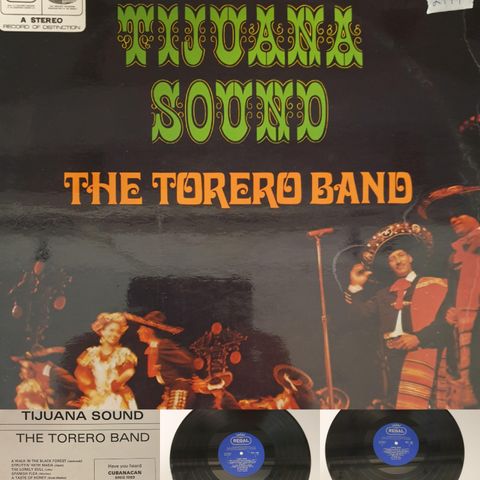 VINTAGE/RETRO LP-VINYL "TIJOANA SOUND/THE TORERO BAND 1968"