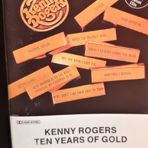 Kenny Rogers – Ten Years Of Gold, 1977