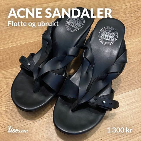 ACNE sandaler - nydelige sommersko!
