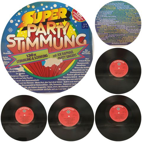 VINTAGE/RETRO LP-VINYL DOBBEL "SUPER - STIMMUNG - KNULLER 1977"