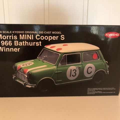 1:18 Morris Mini Cooper S Kyosho