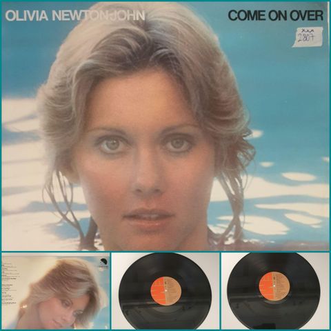 VINTAGE/RETRO LP-VINYL "OLIVIA NEWTON - JOHN/COME ON OVER 1976"