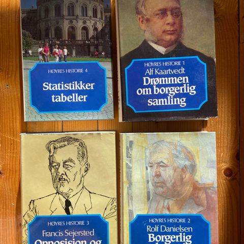 Høyres historie bind 1-4; 1984