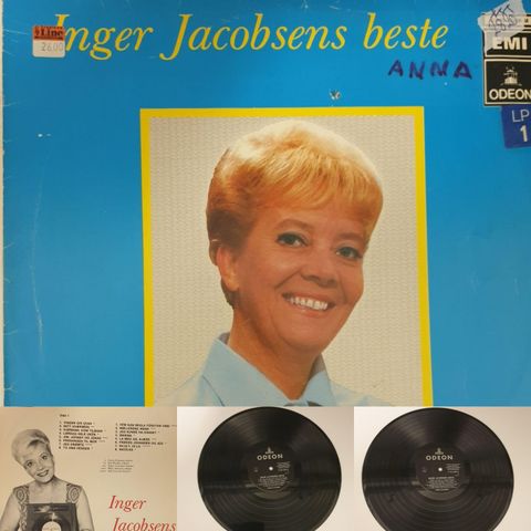 VINTAGE/RETRO LP-VINYL "INGER JACOBSENS 1966"