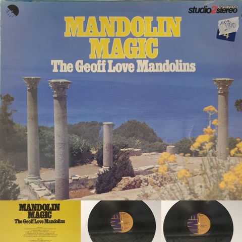 VINTAGE/RETRO LP-VINYL "MANDOLIN MAGIC/THE GEOFF LOVE MANDOLINS 1974"