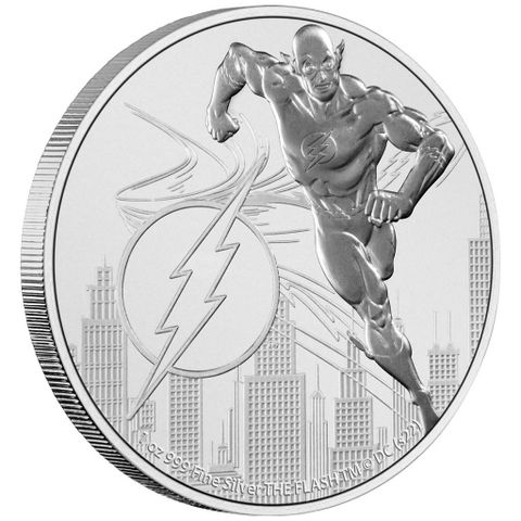 Niue 2022 THE FLASH™ - 1 OZ Sølv DC comics