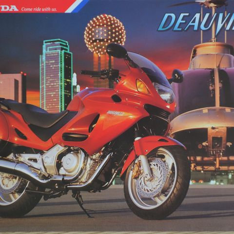 Honda Deauville brosjyrer 1998 0g 1999