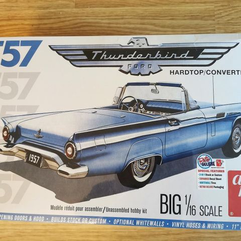 AMT Big 1/16 Scale 57' Thunderbird