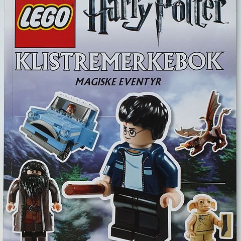 LEGO "Harry Potter Klistremerkebok" Ferdiggjort - 174 klistremerker igjen!