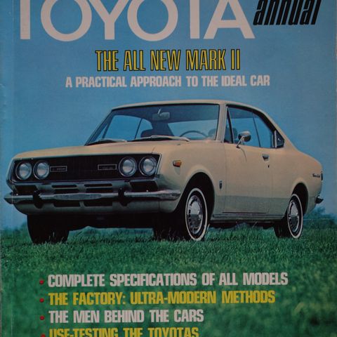 Toyota Road test special 1970 Annual