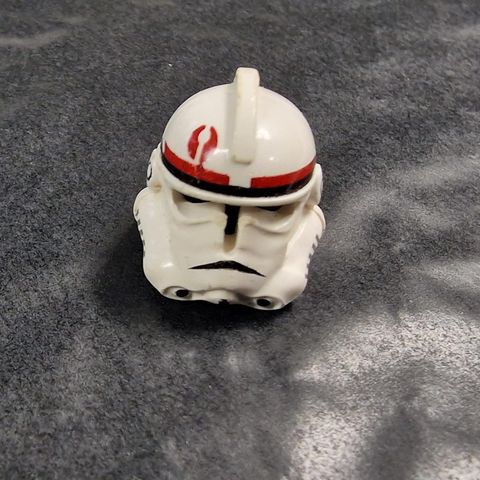 LEGO Clone Trooper Helmet with Dark Red Mark