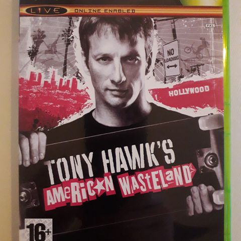 Tony Hawk's American Wasteland, Original Xbox, i veldig god stand, se bilder