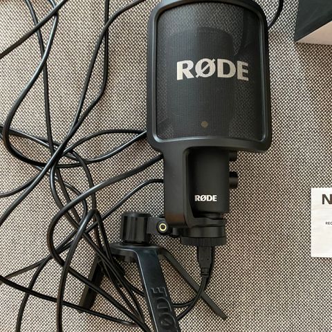 Røde NT-USB Mikrofon Microphone Studio Quality Podcast