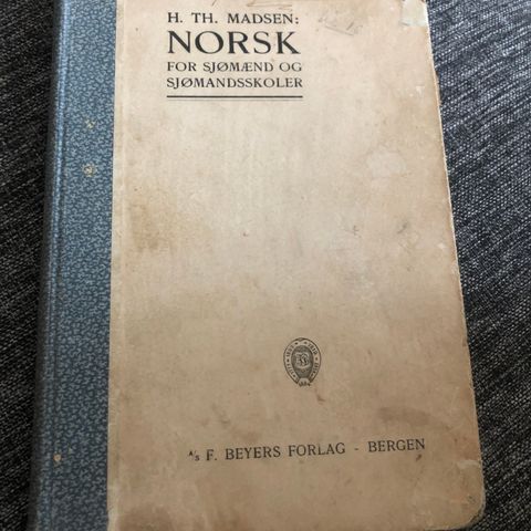 Norsk for sjømænd og sjømandsskoler